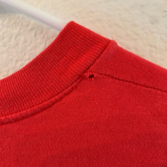 Vintage Fort Bragg California Seashell Puffy Paint T-Shirt Size M USA Made - Picture 8 of 8